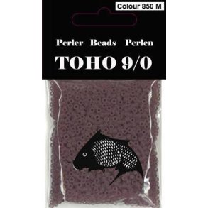 TOHO Perler 9/0 - Colour 850M - Mat Lilla