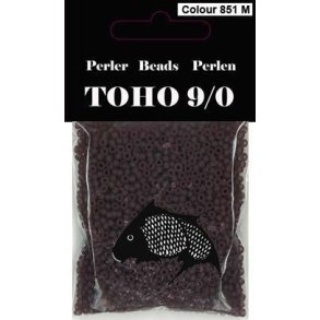 TOHO Perler 9/0 - Colour 851M - Mat M�rkelilla