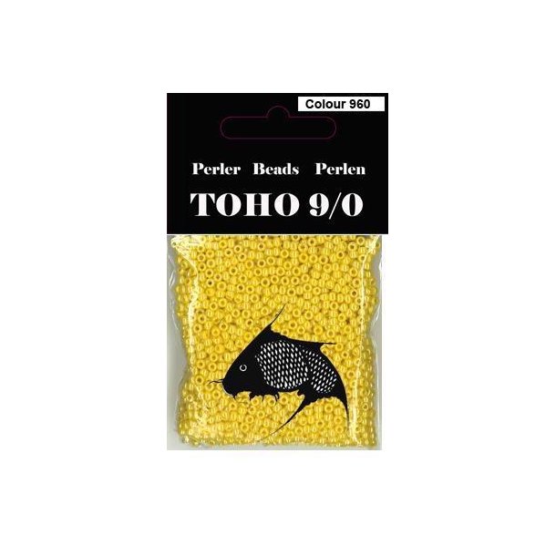 TOHO Perler 9/0 - Colour 960 - Gul