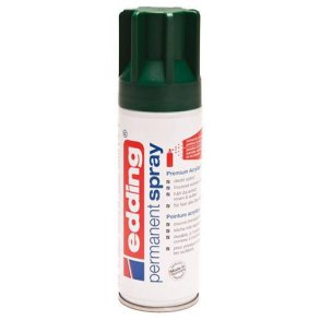 Edding Permanent Spray Maling - Moss Green - Mat - 200 ml. - 6005
