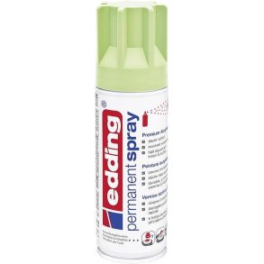 Edding Permanent Spray Maling - Pastel Green - Mat - 200 ml.