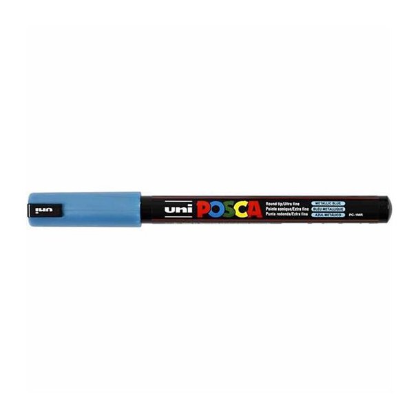 Posca marker PC 1MR Metallic Blue, 0,7 mm spids