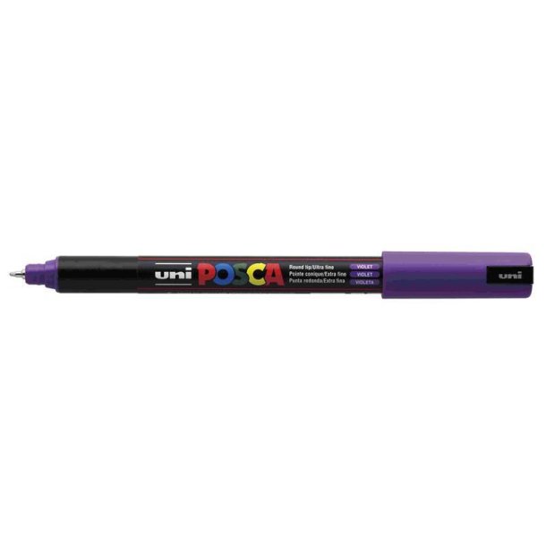 Posca marker PC 1MR Violet, 0,7 mm spids