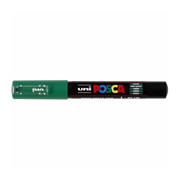 Posca marker PC 1M Green, 0,7 mm spids