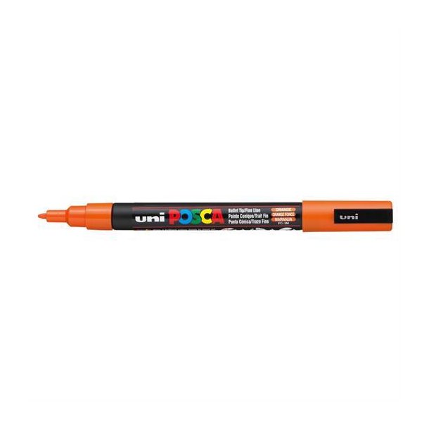 Posca marker Pc 3M, Orange, 0,9 - 1,3 mm spids