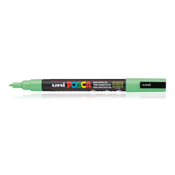 Posca marker Pc 3M, Light Green, 0,9 - 1,3 mm spids