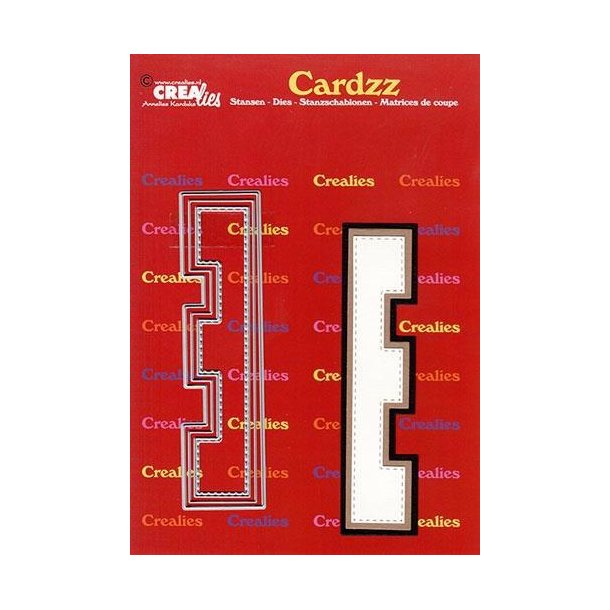 CREALies Cardzz - Die - Bogstaver/Letter E - CLCZ405