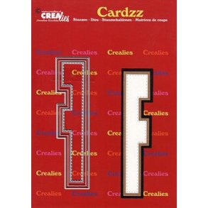 CREALies Cardzz - Die - Bogstaver/Letter F - CLCZ406