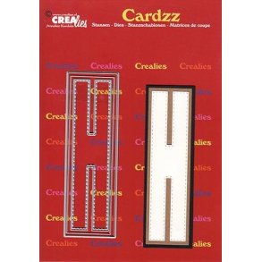 CREALies Cardzz - Die - Bogstaver/Letter H - CLCZ408