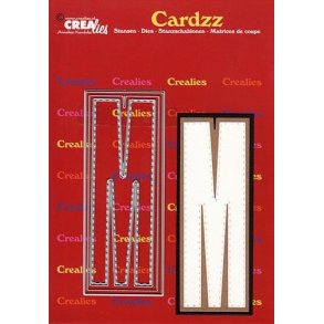 CREALies Cardzz - Die - Bogstaver/Letter M - CLCZ413
