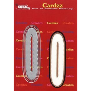 CREALies Cardzz - Die - Bogstaver/Letter O - CLCZ415