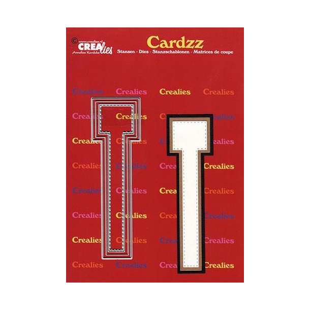 CREALies Cardzz - Die - Bogstaver/Letter T - CLCZ420
