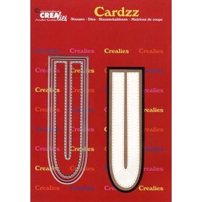 CREALies Cardzz - Die - Bogstaver/Letter U - CLCZ421
