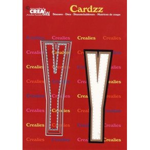 CREALies Cardzz - Die - Bogstaver/Letter Y - CLCZ425