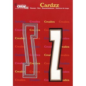 CREALies Cardzz - Die - Bogstaver/Letter Z - CLCZ426