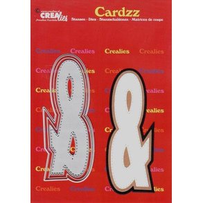 CREALies Cardzz - Die - Bogstaver/Letter & - CLCZ427