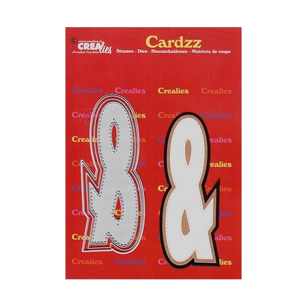 CREALies Cardzz - Die - Bogstaver/Letter & - CLCZ427