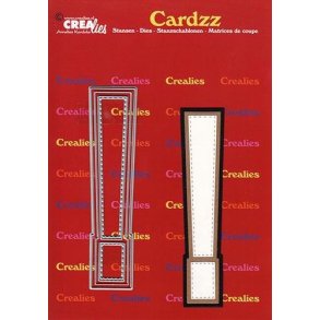 CREALies Cardzz - Die - Bogstaver/Letter ! - CLCZ428
