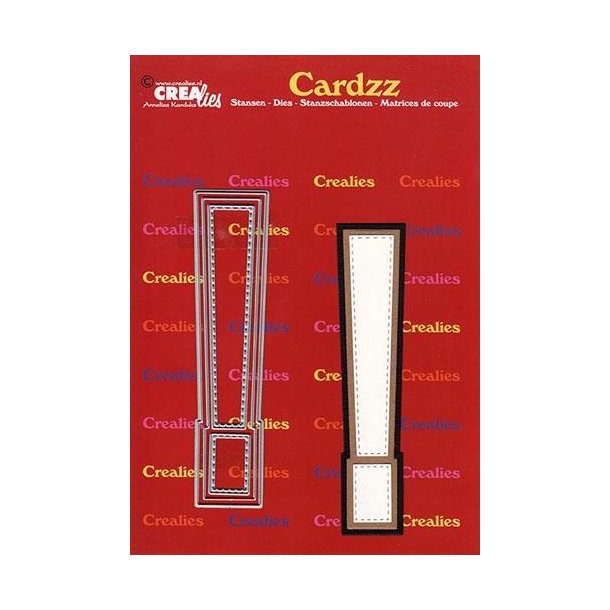 CREALies Cardzz - Die - Bogstaver/Letter ! - CLCZ428