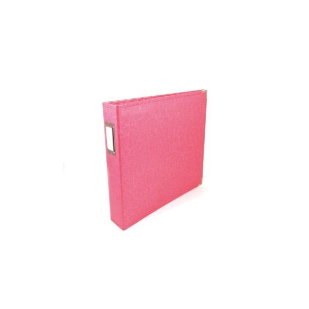 We R Memory Keepers - Classic Leather Album / Lder album - Pink