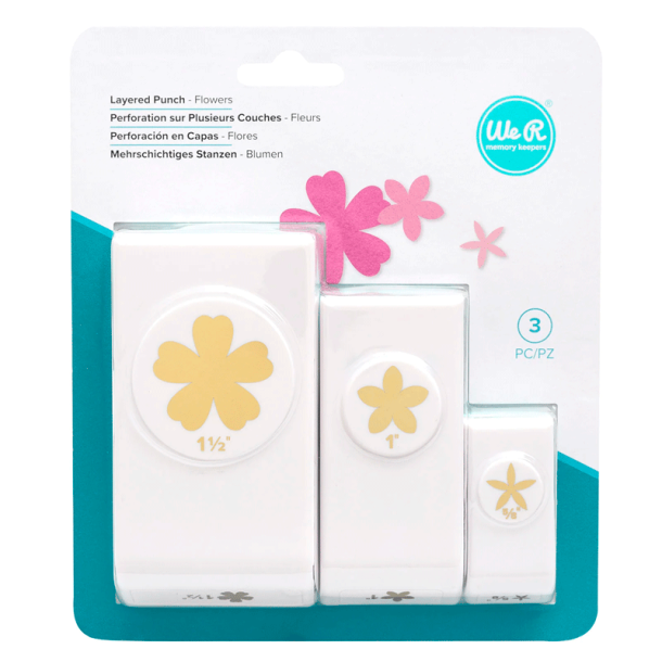 We R Makers - Punch Set - Flowers / Blomster