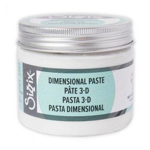Sizzix Effectz - Dimensional Paste 150 ml - White / Hvid