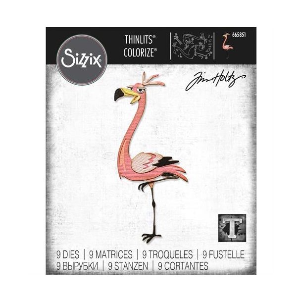 Tim Holtz / Sizzix - Die - Gladys - Colorize - 665851
