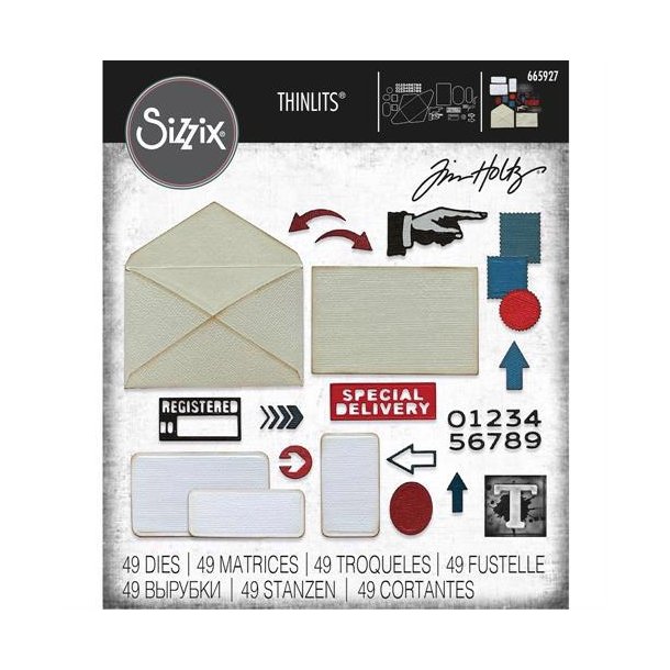 Tim Holtz / Sizzix - Die - Postale