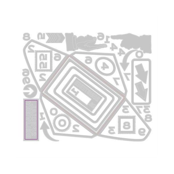 Tim Holtz / Sizzix - Die - Postale