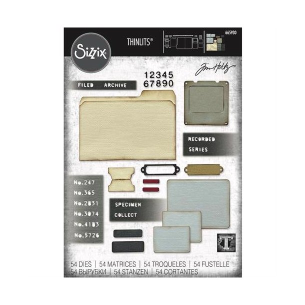 Tim Holtz / Sizzix - Die - Specimen