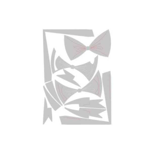 Tim Holtz / Sizzix - Die - Bowtied Colorize / Sljfe