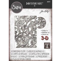 Tim Holtz - 3D Embossing Folder - Entangled