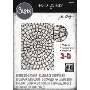 Tim Holtz - 3D Embossing Folder - Mosaic