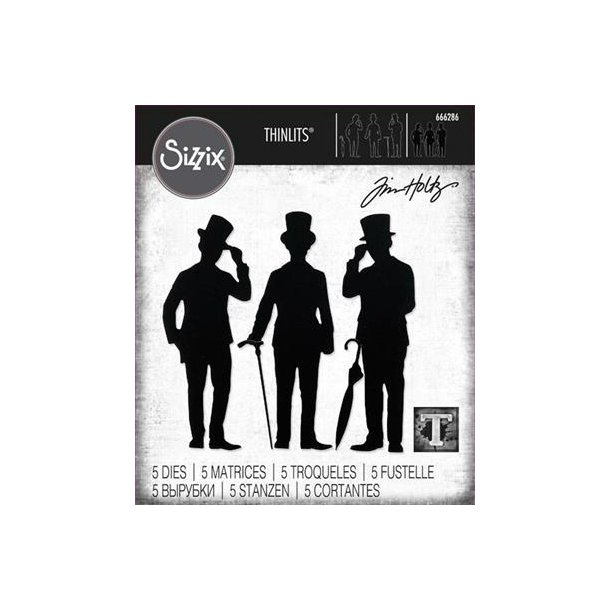 Tim Holtz - Die - Gentlemen / Herrer