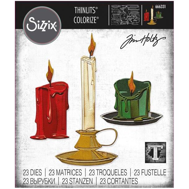Tim Holtz - Die - Candleshop Colorize