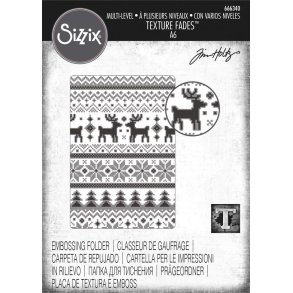 Tim Holtz - 3D Embossingfolder - Holiday Knit