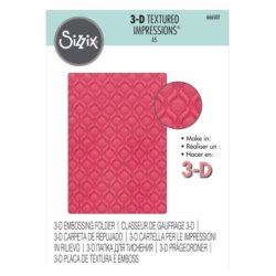 Sizzix - 3D Embossing Folder - Mnster