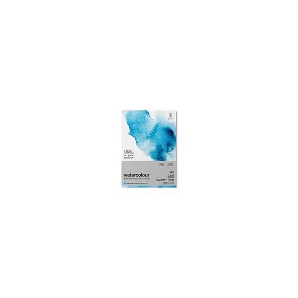 Watercolour Pad - Cold - Limet - 300g. - A4 -12 sider