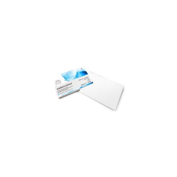 Winsor Newton - Watercolour pad - cold - post card A6 - 300g -15 sider -Akvarelpapir - Postkort
