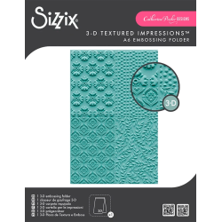 Sizzix - Embossingfolder - Posh Patterns by Catherine Pooler / Fornemme mnstre