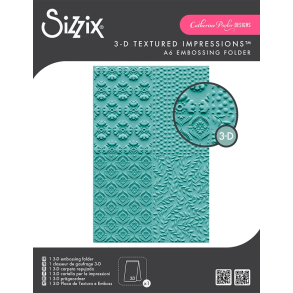 Sizzix - Embossingfolder - Posh Patterns by Catherine Pooler / Fornemme mnstre