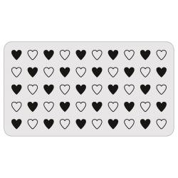 Sizzix - Thinlits die - Sidekick Side-Order - Love Notes