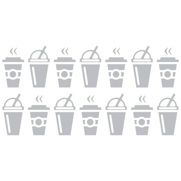 Sizzix - Thinlits die - Sidekick Side-Order - Fresh Brewed