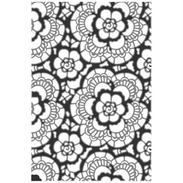 Sizzix / Tim Holtz - Embossingfolder - Vault - Lace