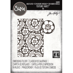 Sizzix / Tim Holtz - Embossingfolder - Vault - Lace