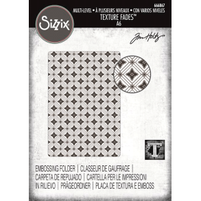 Sizzix / Tim Holtz - Embossingfolder - Vault - Diamonds