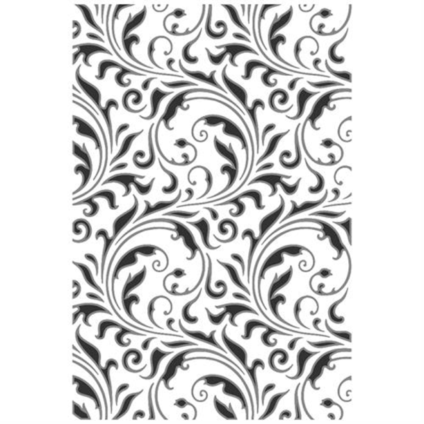 Sizzix / Tim Holtz - Embossingfolder - Vault - Flourish