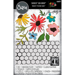 Sizzix / Tim Holtz - Thinlits die - Vault - Side-Order Floristry