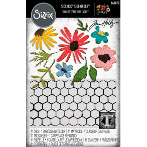 Sizzix / Tim Holtz - Thinlits die - Vault - Side-Order Floristry