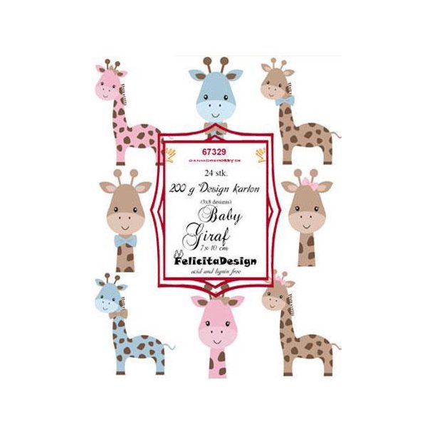 Felicita Design toppers - Baby Giraf